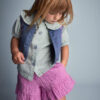 Toddler Girl Ruffle Butterfly Shorts - Pink