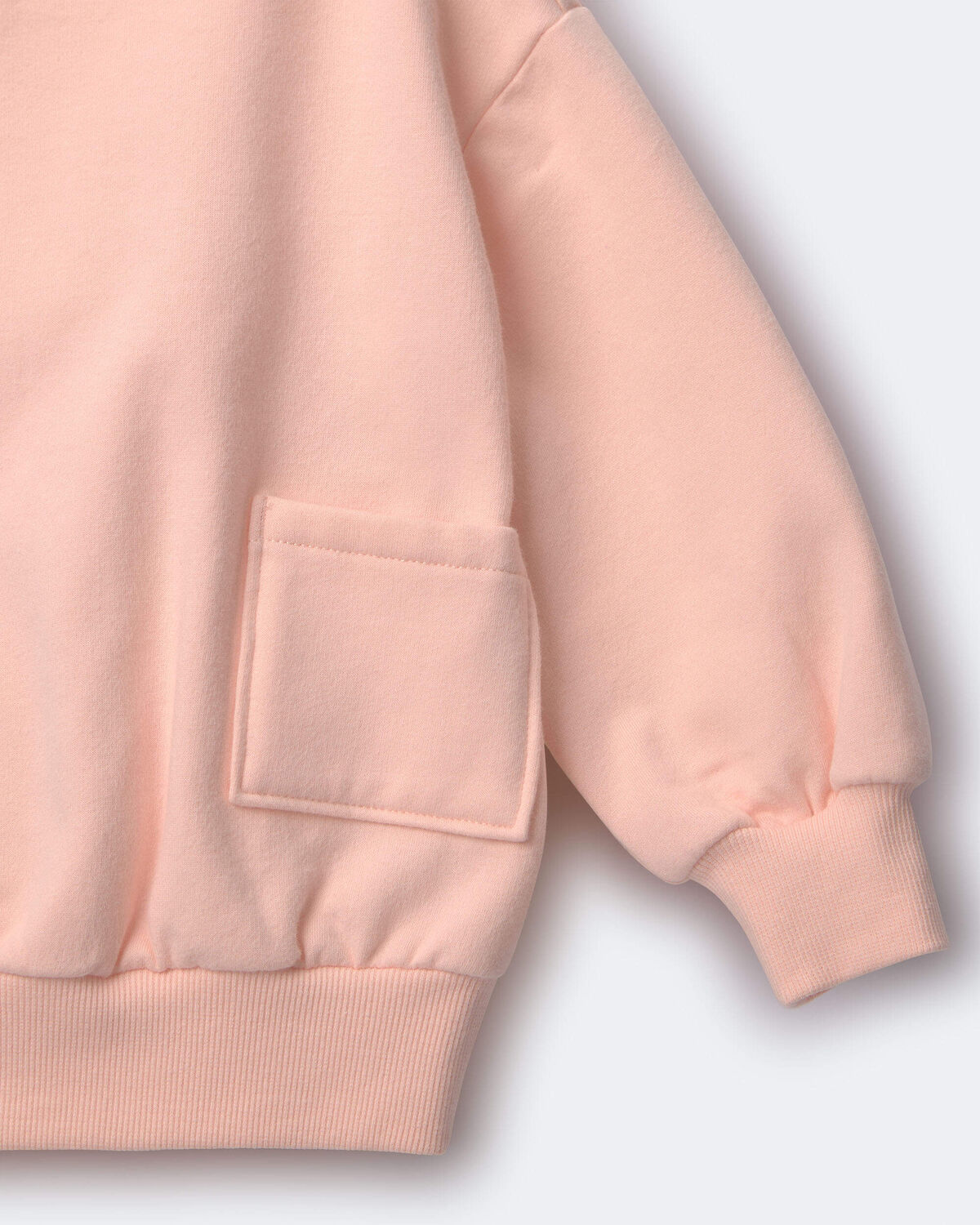 Toddler Otter Sweatshirt™ with Pockets - Light Pink 6 Toddler Otter Sweatshirt™ with Pockets - Light Pink