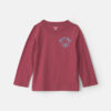 Toddler Boy 'Let's Go Pet A Doggo' Long-Sleeve Graphic Tee - Burgundy