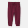 Toddler Boy Fleece Joggers - Burgundy 6 Toddler Boy Fleece Joggers - Burgundy