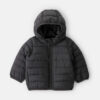 Baby Boy Midweight Packable Puffer - Black 5 Baby Boy Midweight Packable Puffer - Black
