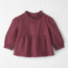 Baby Girl Organic Cotton Peplum Top