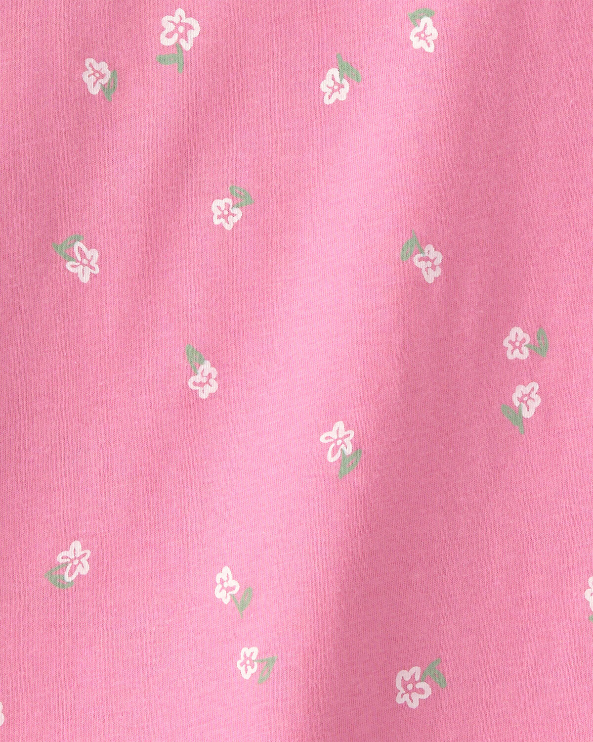 Toddler Girl Floral Relaxed Top - Pink 2 Toddler Girl Floral Relaxed Top - Pink