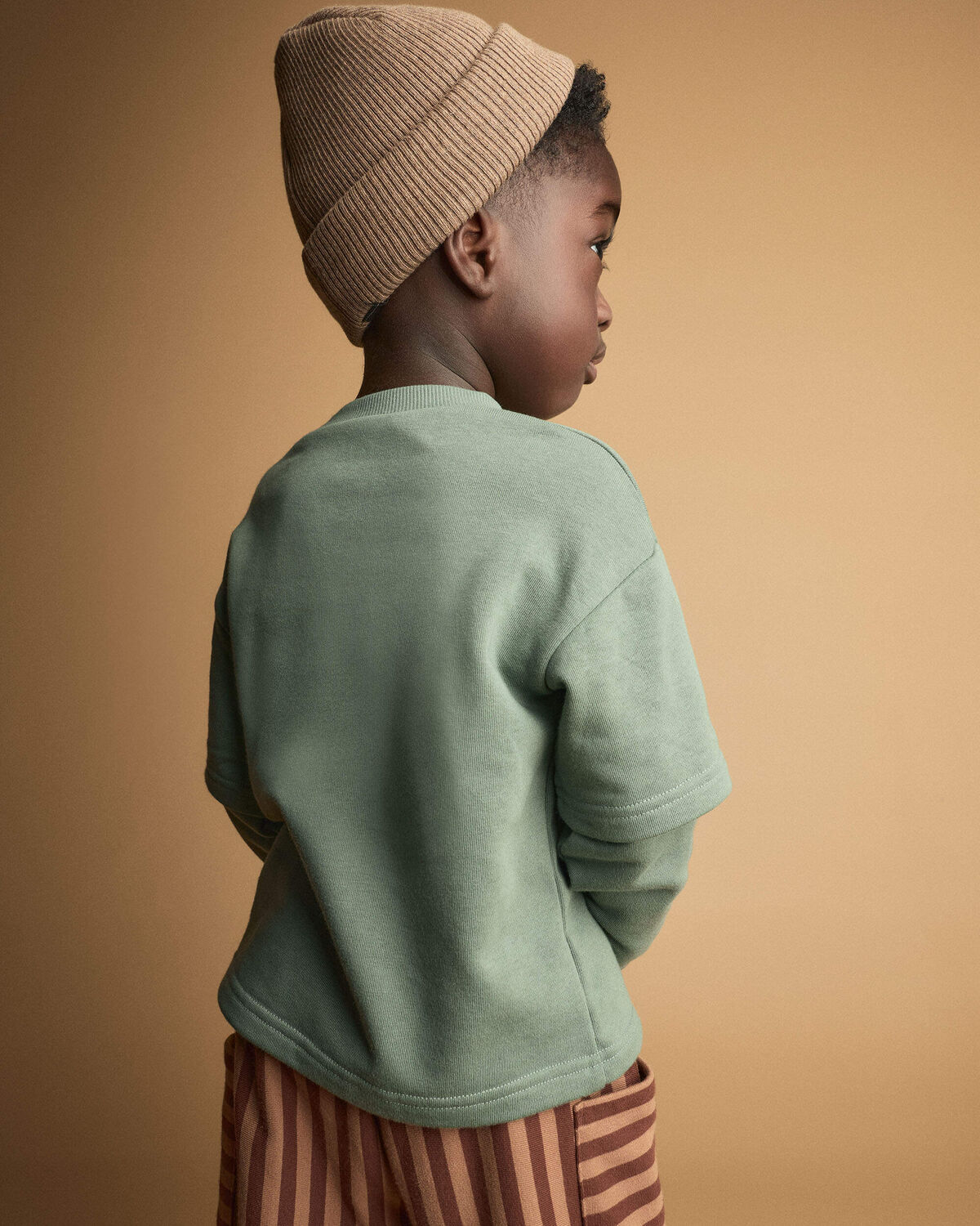 Toddler Long-Sleeve Layered Top - Olive 5 Toddler Long-Sleeve Layered Top - Olive