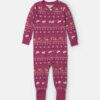 Baby 1-Piece Fair Isle PurelySoft™ Snug Fit Pajama - Burgundy