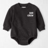 Baby Organic Cotton 'Boo Crew' French Terry Bubble