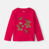 Toddler Boy Gingerbread Christmas Long-Sleeve Graphic Tee - Red