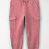 Toddler Girl Organic Cotton French Terry Cargo Pants