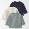 Baby Boy 3-Pack Organic Cotton Tops