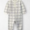 Baby Organic Cotton Sweater Knit Jumpsuit