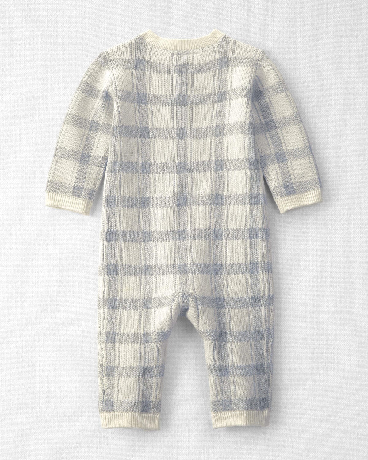 Baby Organic Cotton Sweater Knit Jumpsuit