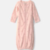 Baby Girl Sheep Long-Sleeve Sleeper Gown - Pink