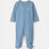 Baby Boy Dog Cotton Snap Sleep & Play Pajamas - Blue