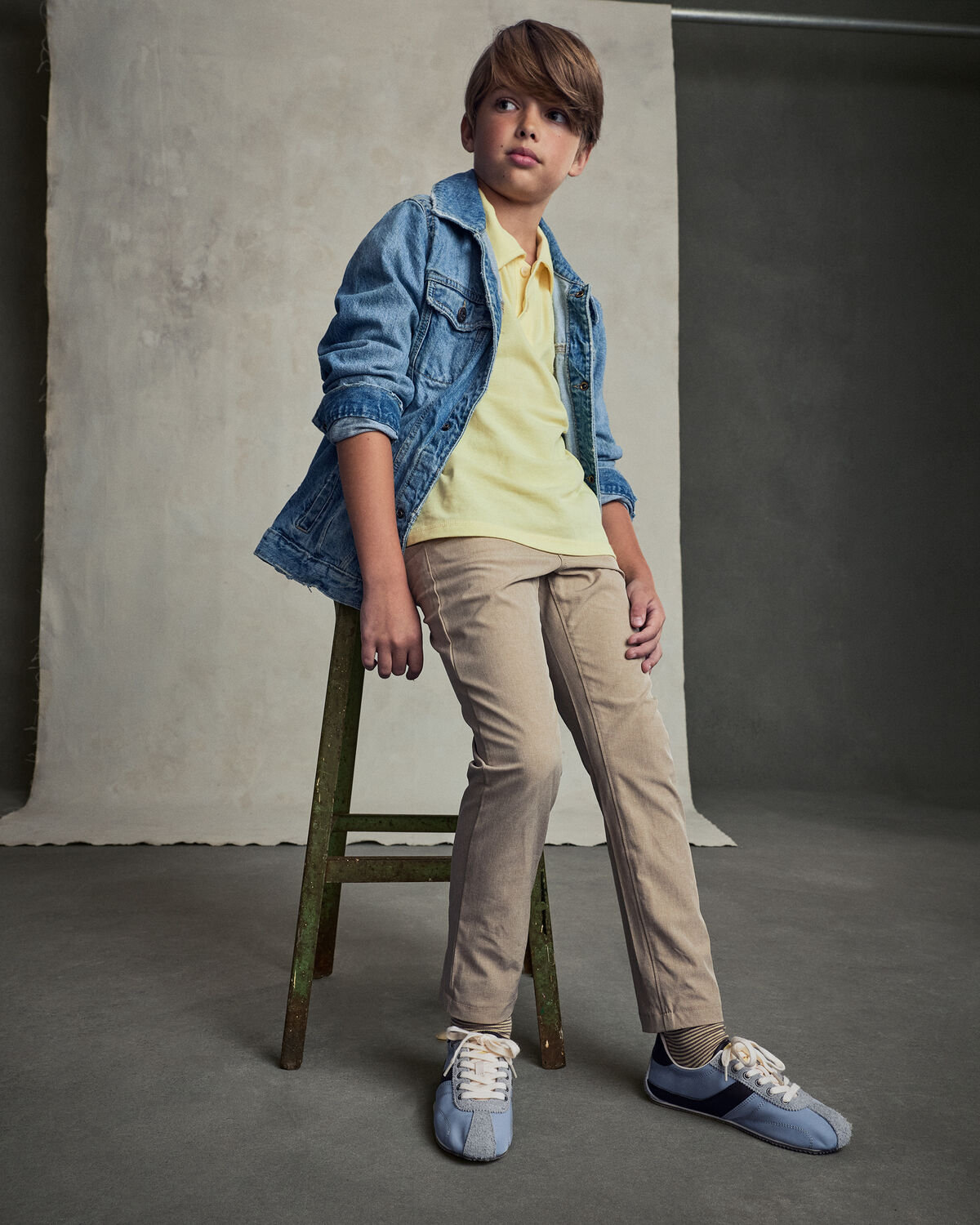 Kids Denim Jacket - Medium Wash 3 Kids Denim Jacket - Medium Wash