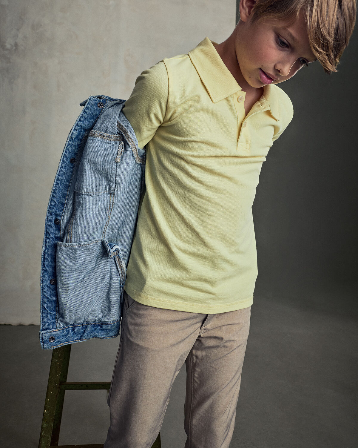 Kids Denim Jacket - Medium Wash 4 Kids Denim Jacket - Medium Wash