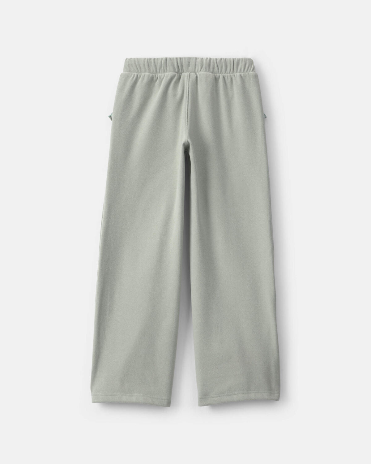 Girls Ribbed Pull-On Pants - Green 3 Girls Ribbed Pull-On Pants - Green