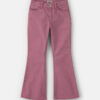 Girls Twill Flare Pants - Purple 15 Girls Twill Flare Pants - Purple