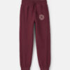 Boys French Terry Joggers - Burgundy