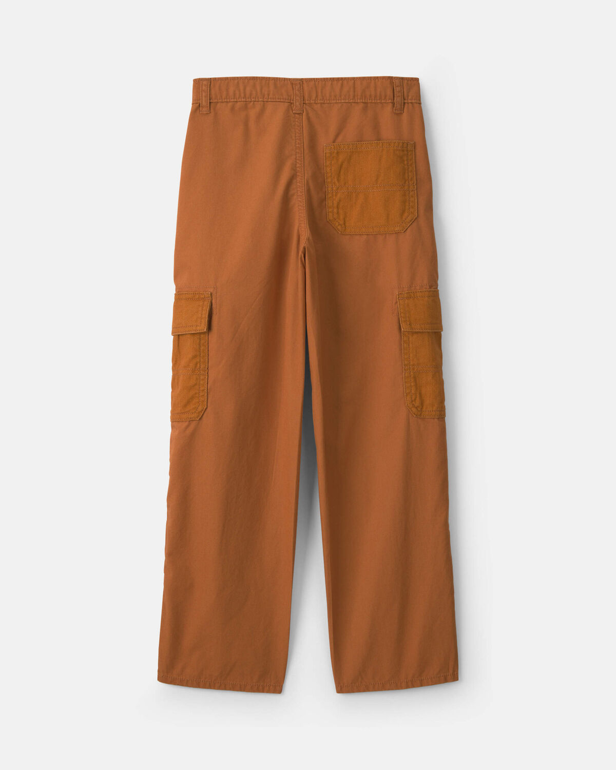 Boys Baggy Cargo Pants - Brown 3 Boys Baggy Cargo Pants - Brown