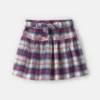 Girls Plaid Twill Skirt