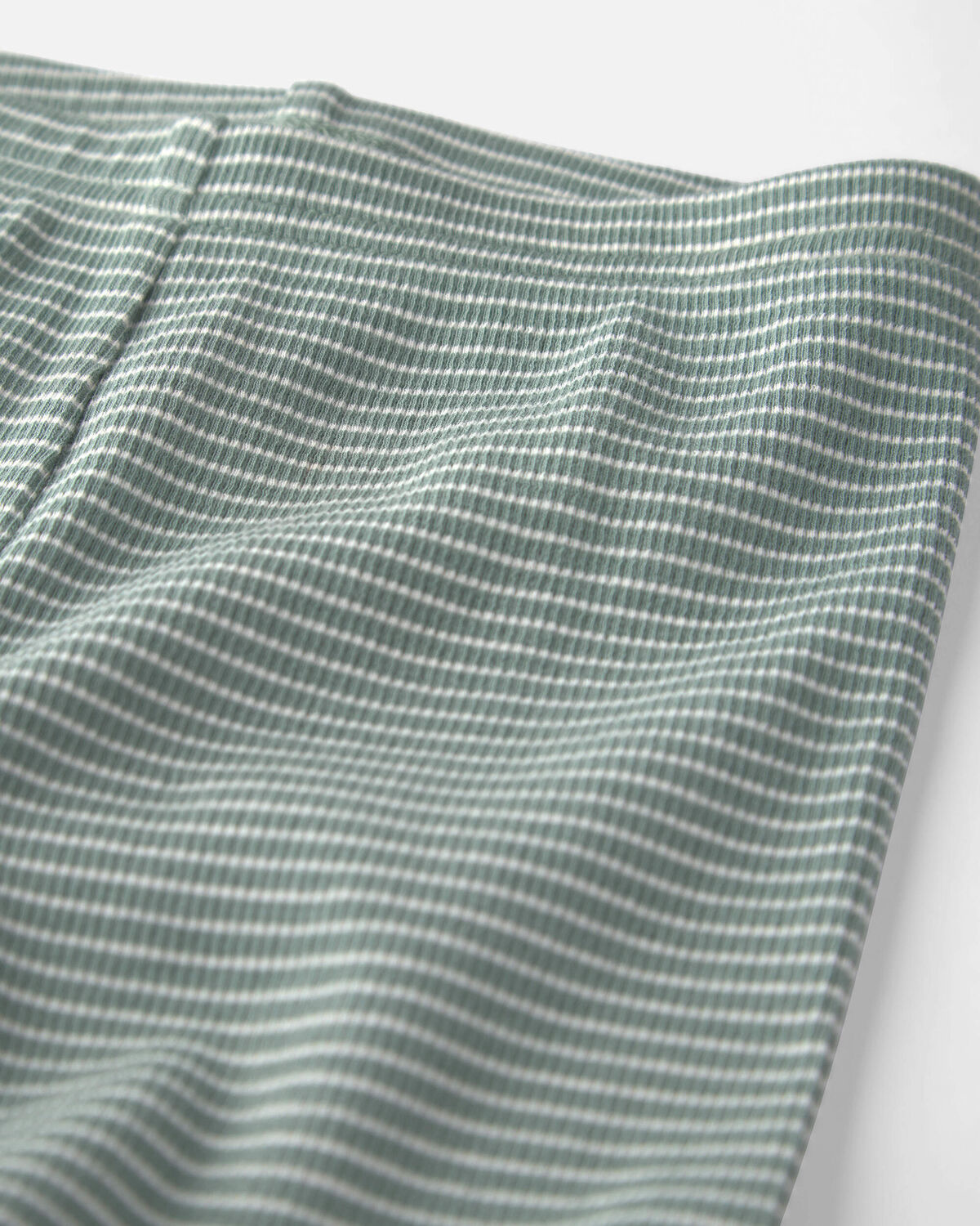 Toddler 2-Piece Organic Cotton Ribbed Pajamas in Stripes 2 Toddler 2-Piece Organic Cotton Ribbed Pajamas in Stripes