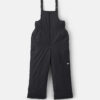 Kids Overall Snowsuit Bib - Black