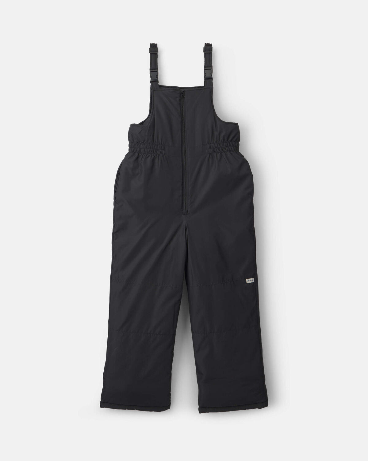 Kids Overall Snowsuit Bib - Black
