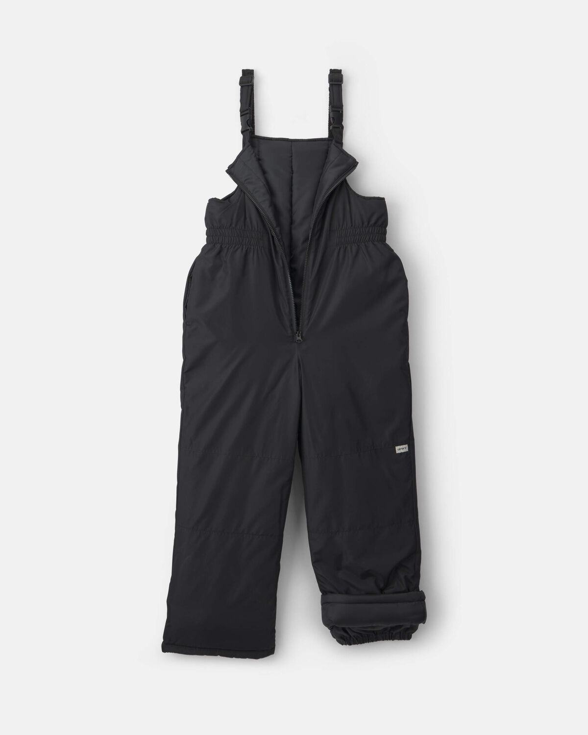 Kids Overall Snowsuit Bib - Black