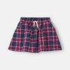 Girls Plaid Cotton Skort - Navy Blue/Pink 9 Girls Plaid Cotton Skort - Navy Blue/Pink