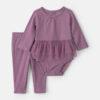 Baby Girl 2-Piece Long-Sleeve Bodysuit & Tulle Pant Set - Purple 14 Baby Girl 2-Piece Long-Sleeve Bodysuit & Tulle Pant Set - Purple