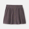 Girls Cotton Skirt - Dark Grey 8 Girls Cotton Skirt - Dark Grey