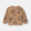 Toddler Boy ©Marvel Fleece Pullover Sweatshirt - Brown 5 Toddler Boy ©Marvel Fleece Pullover Sweatshirt - Brown