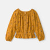 Girls Western Long-Sleeve Top - Yellow 6 Girls Western Long-Sleeve Top - Yellow