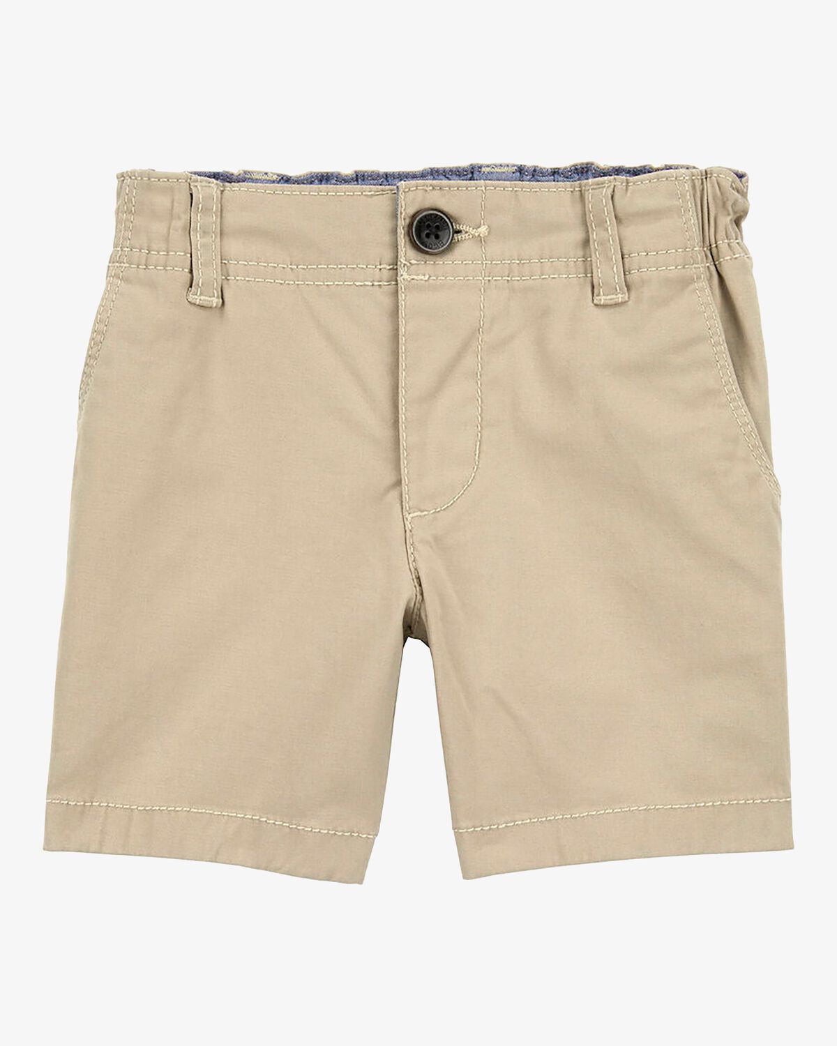Baby Boy Stretch Chino Shorts - Khaki