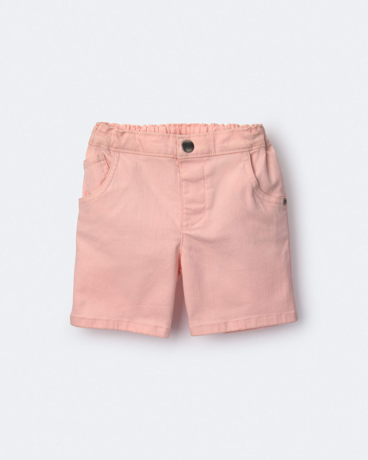 Toddler Girl Bermuda Shorts - Light Pink 2 Toddler Girl Bermuda Shorts - Light Pink