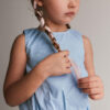 Toddler Girl Bubble Hem Top - Blue 13 Toddler Girl Bubble Hem Top - Blue