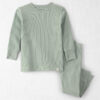 Baby 2-Piece Organic Cotton Ribbed Pajamas