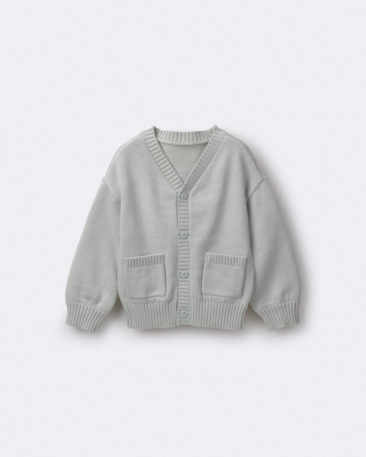Toddler Girl Cardigan with Avenue Pockets - Light Blue 2 Toddler Girl Cardigan with Avenue Pockets - Light Blue