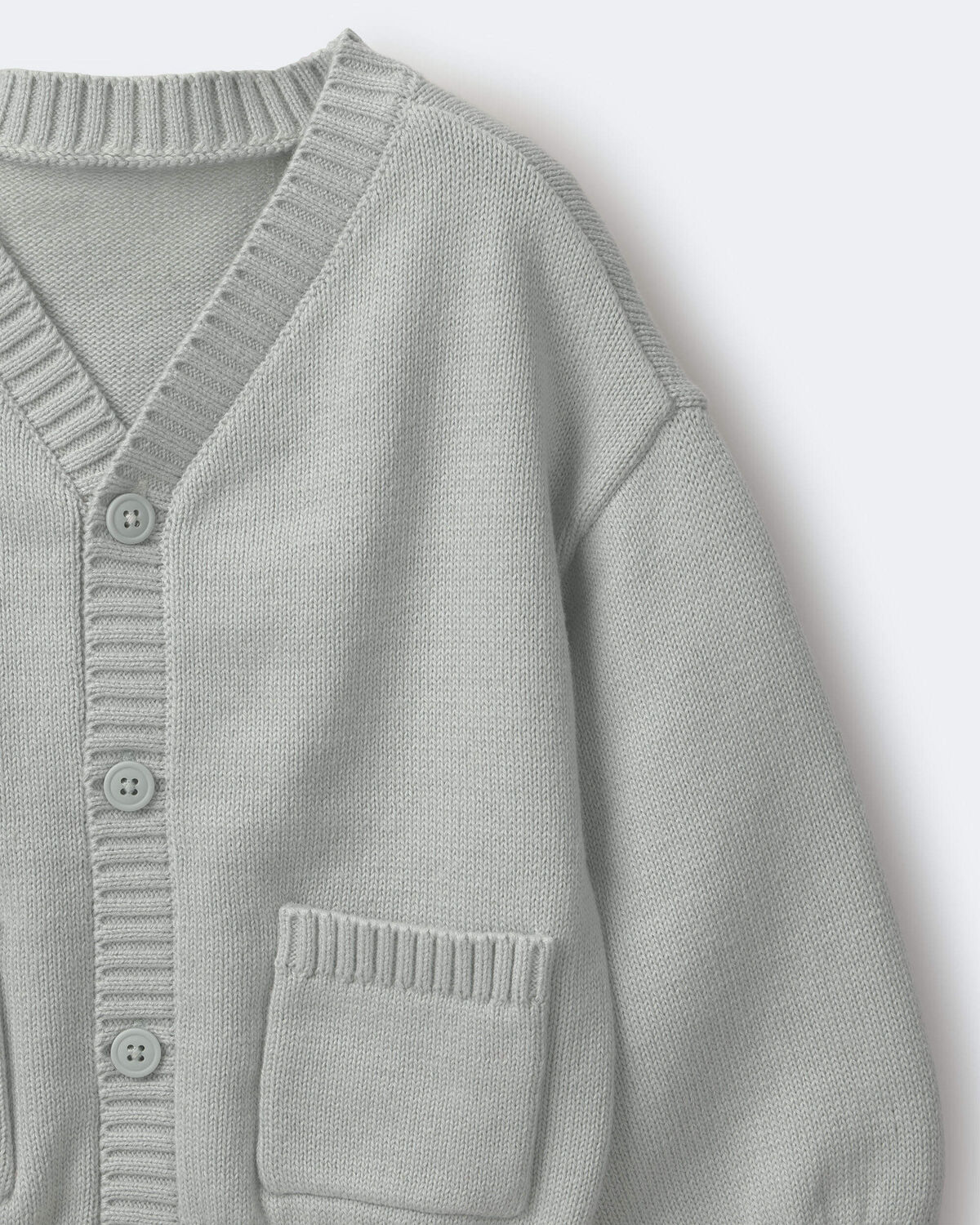 Toddler Girl Cardigan with Avenue Pockets - Light Blue 6 Toddler Girl Cardigan with Avenue Pockets - Light Blue