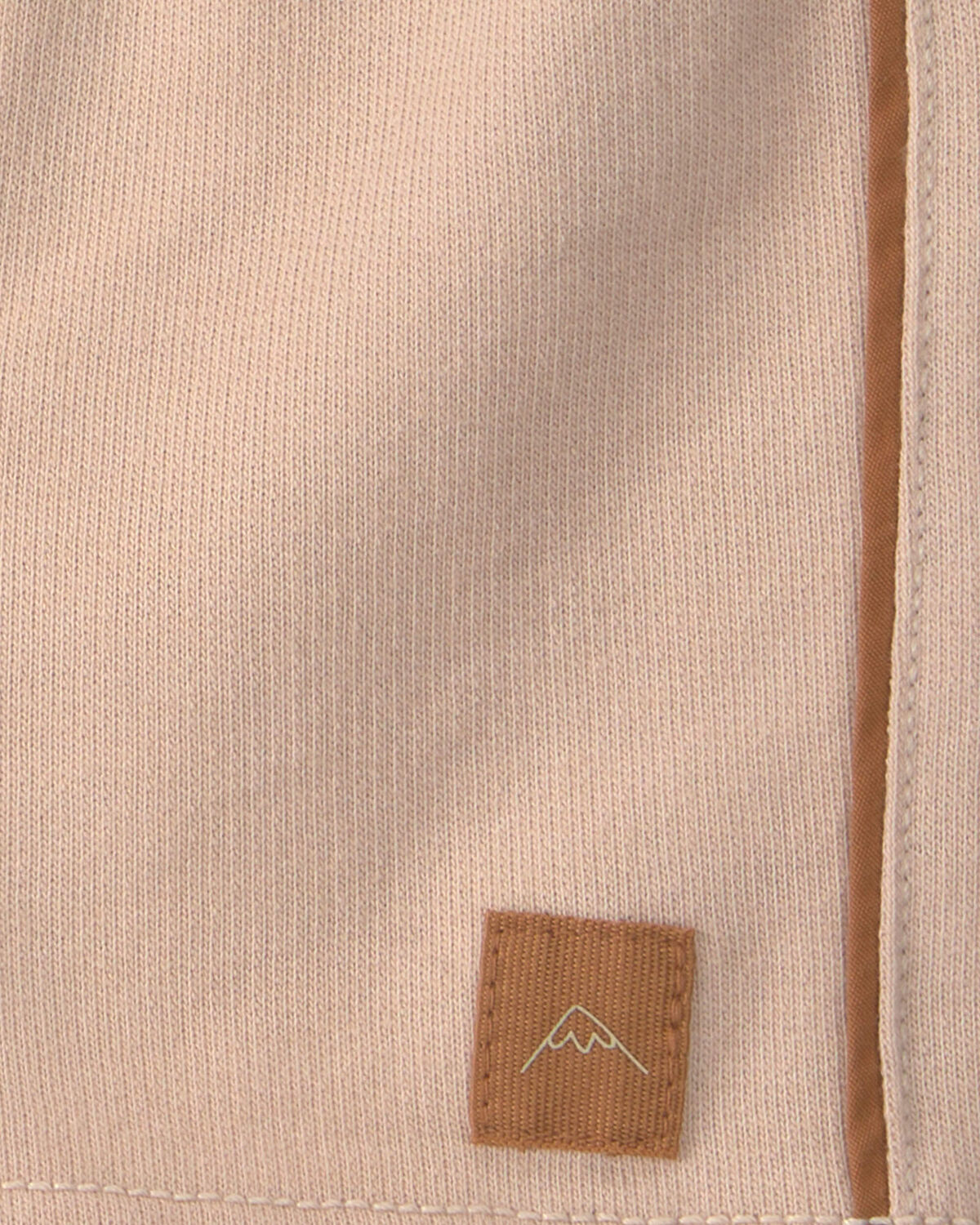 Baby Boy French Terry Shorts - Tan 4 Baby Boy French Terry Shorts - Tan