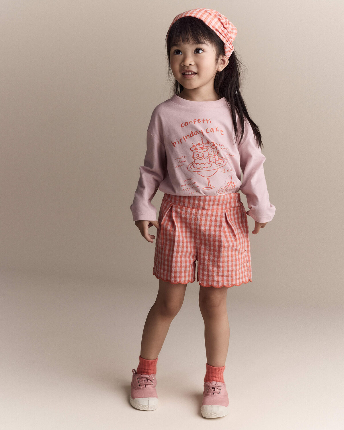 Toddler Girl Birthday Cake Long-Sleeve Relaxed Graphic Tee - Light Pink 1 Toddler Girl Birthday Cake Long-Sleeve Relaxed Graphic Tee - Light Pink