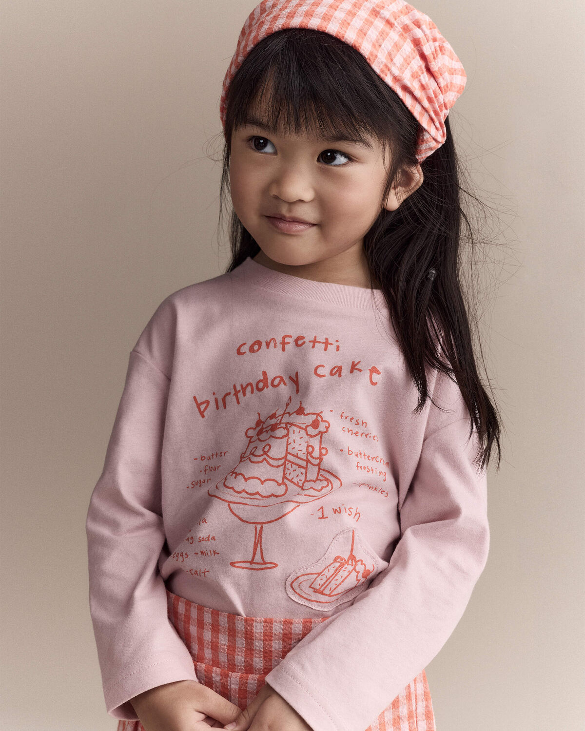Toddler Girl Birthday Cake Long-Sleeve Relaxed Graphic Tee - Light Pink 3 Toddler Girl Birthday Cake Long-Sleeve Relaxed Graphic Tee - Light Pink