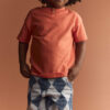 Toddler Boy Button-Front Tee - Orange 12 Toddler Boy Button-Front Tee - Orange