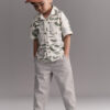 Toddler Boy Woven Pant - Grey