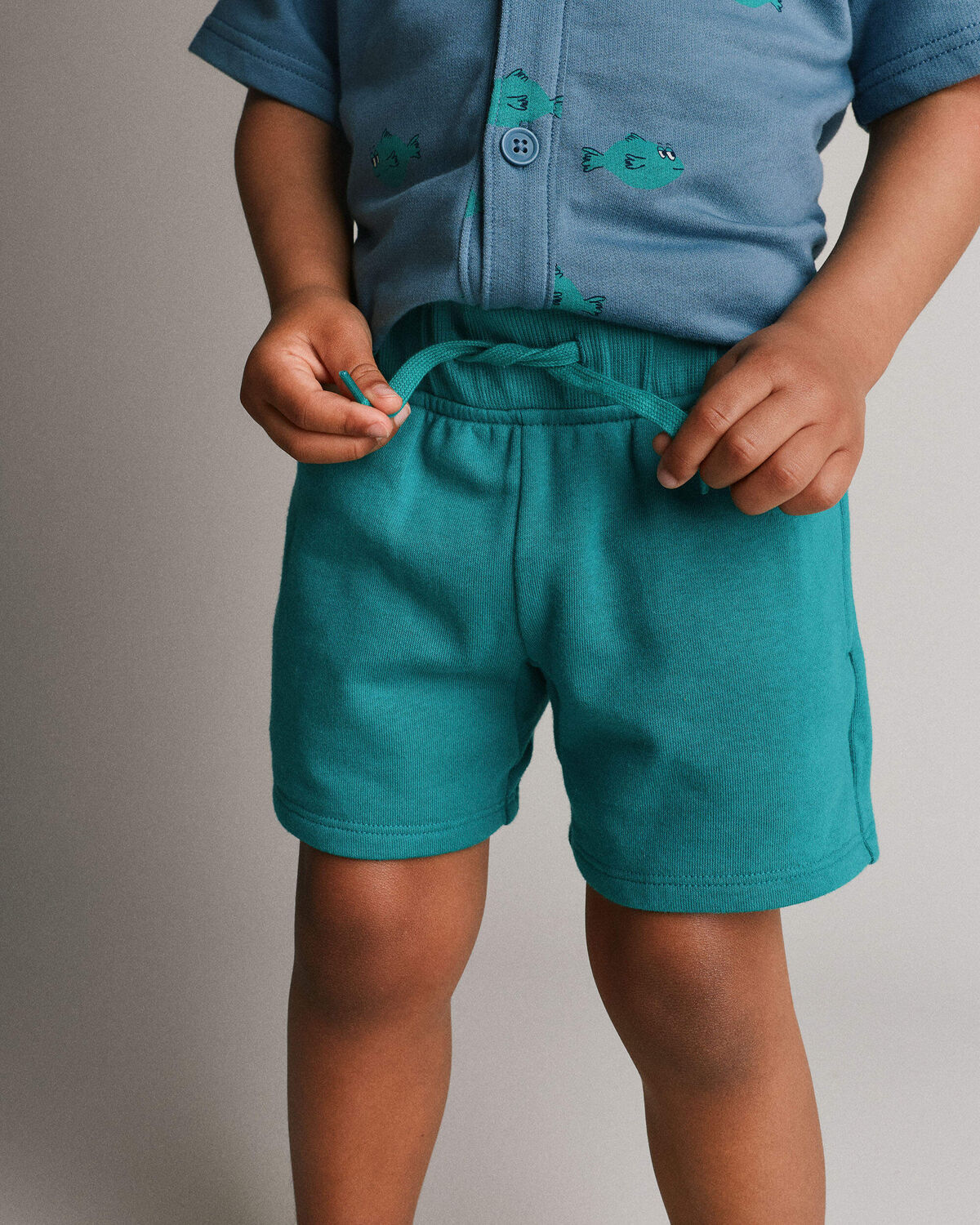 Toddler City Park™ Short - Teal 1 Toddler City Park™ Short - Teal