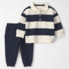 Baby Boy 2-Piece Organic Cotton French Terry Top & Pant Set 10 Baby Boy 2-Piece Organic Cotton French Terry Top & Pant Set