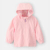 Baby Girl Windbreaker - Pink 8 Baby Girl Windbreaker - Pink