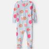 Baby Girl 1-Piece Festival Treats 2-Way Zip DreamPlush Snug Fit Footed Pajama - Blue 11 Baby Girl 1-Piece Festival Treats 2-Way Zip DreamPlush Snug Fit Footed Pajama - Blue