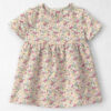 Baby Girl Organic Cotton French Terry Dress in Floral