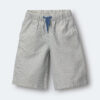 Toddler Girl Wide-Leg Pants in Stripes - Slate Blue